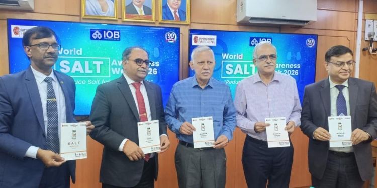 Chennai NGO releases guide to reduce salt intake