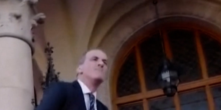 Hungary's dancing politician debuts again