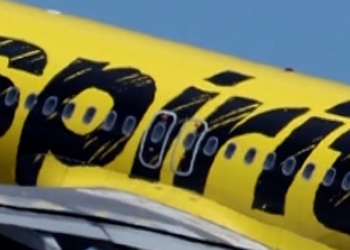 Passengers learn of Spirit's shutdown at the airport