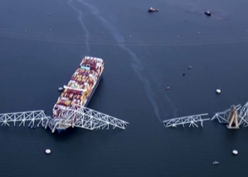 Ship operators involved in Baltimore bridge collapse charged with misconduct