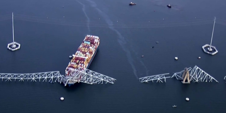 Ship operators involved in Baltimore bridge collapse charged with misconduct