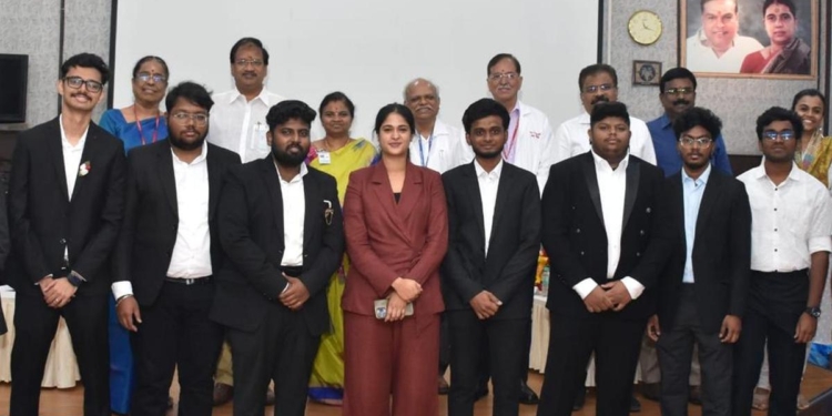 Students of Sri Ramachandra Sri Ramachandra Institute develop health app