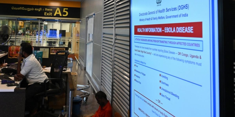 Uganda national in Bengaluru tests negative for Ebola; no confirmed case in India: Health Ministry